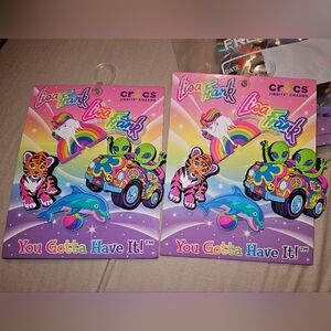 Lisa Frank Croc Pins New